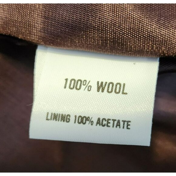 Dorene Blazer 14 | Pure New Wool | Brown | Regular | Made in Ireland - Picture 3 of 12